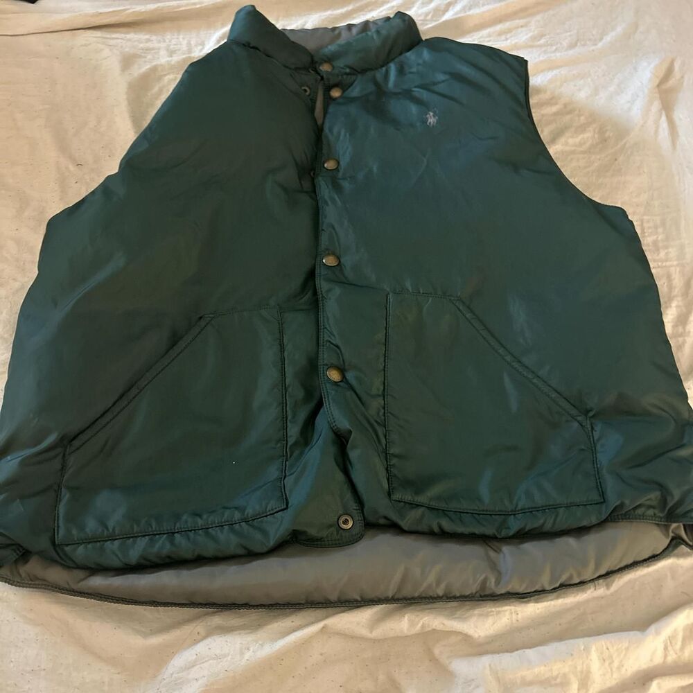 Polo Ralph Lauren Men's Reversible Green Gilet